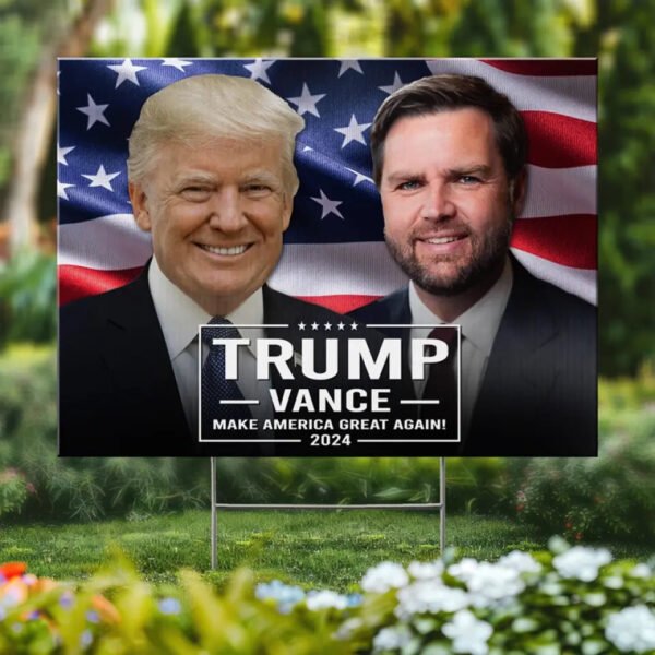 Let's Build America Again - US Elections Yard Sign. Decoration Gift For Conservative Supporters