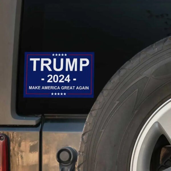 Trump 2024. Make America Great Again - US Election RV Decal - Gift For Trump Supporters