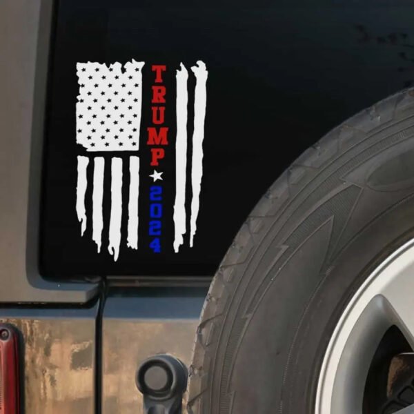 The Chosen Man 2024 - US Election RV Decal - Gift For Conservative Supporters