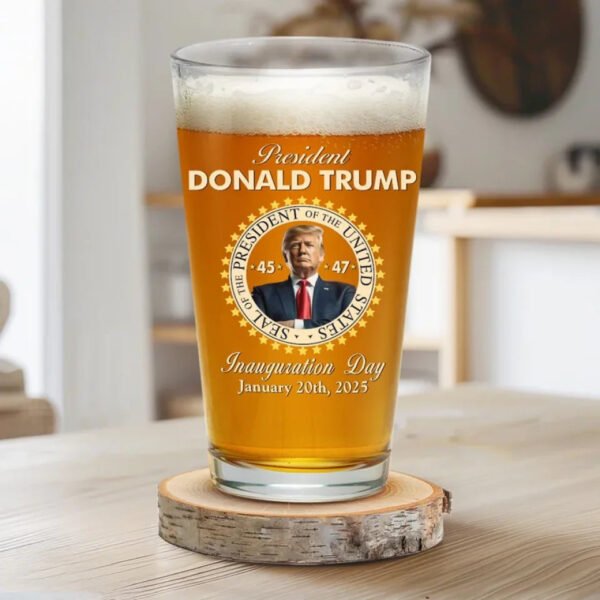 Let's Face It - US Election Beer Glass
