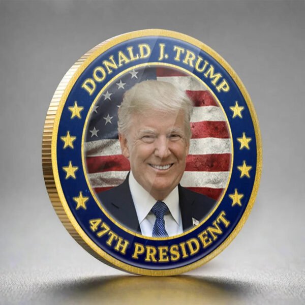 The 47th President - US Elections Gold-Colored Coin