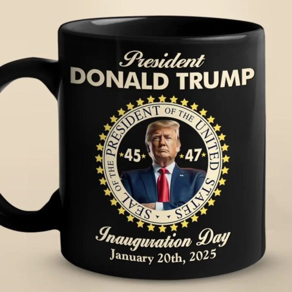 He's Back And Stronger - US Election Black Mug