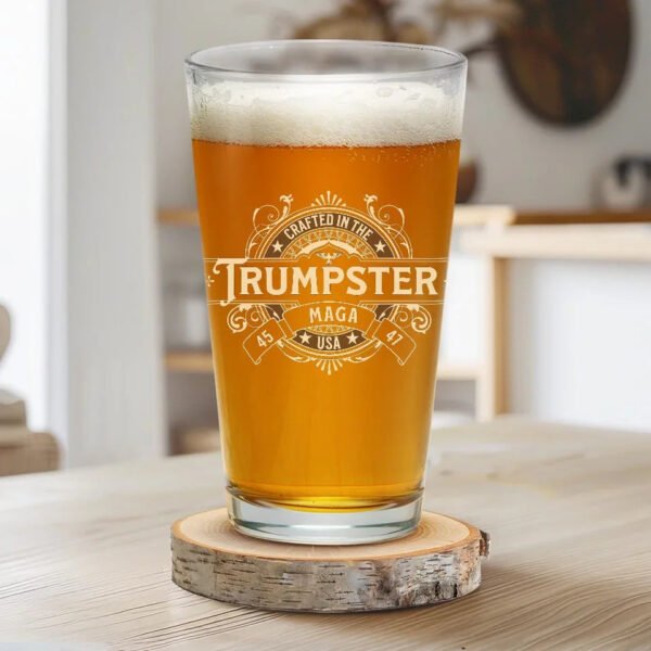 Take The Moment And Make It Perfect - US Election Beer Glass