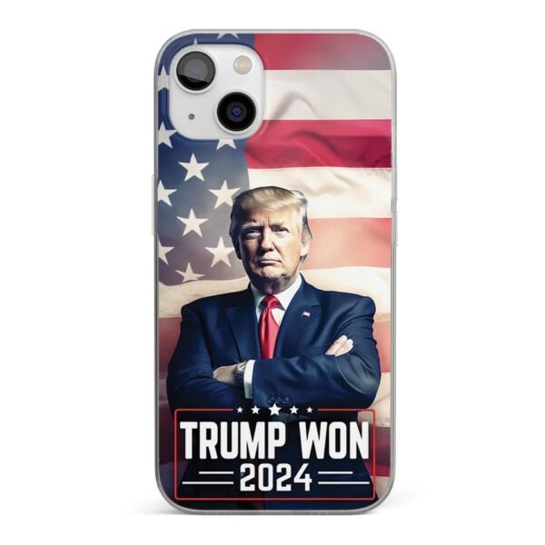 A Fresh Start For America's Future - US Election Clear Phone Case - Gift For Conservative Supporters