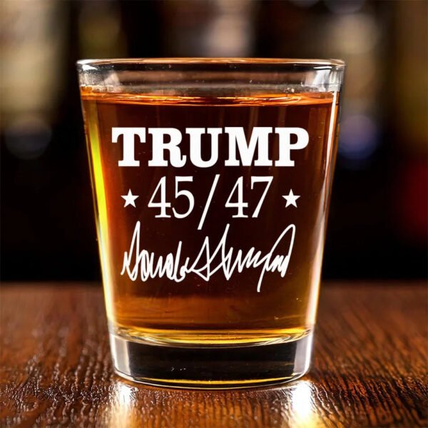 Greatness Is Earned. Not Given - US Elections Shot Glass - Gift For Conservative Supporters