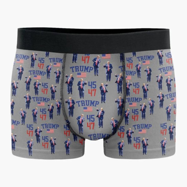 Keep The Faith And Keep Winning - US Election Boxer Briefs. Men's Boxers - Gift For Conservative Supporters