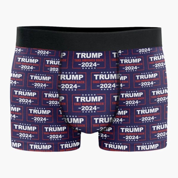For A Greater America - US Election Boxer Briefs. Men's Boxers - Gift For Conservative Supporters