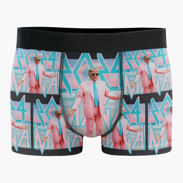 Pinky Man Of The White House - US Election Boxer Briefs. Men's Boxers - Gift For Conservative Supporters