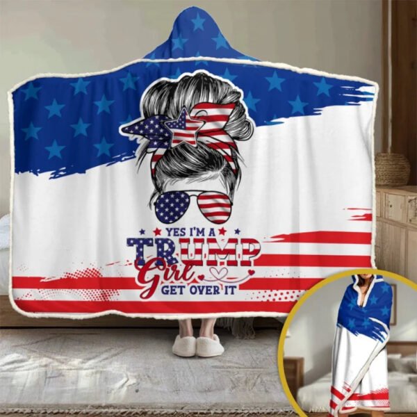 Together We Unite - US Election Snuggle Blanket. Hoodie Blanket - Gift For Best Friends. BFF. Sisters