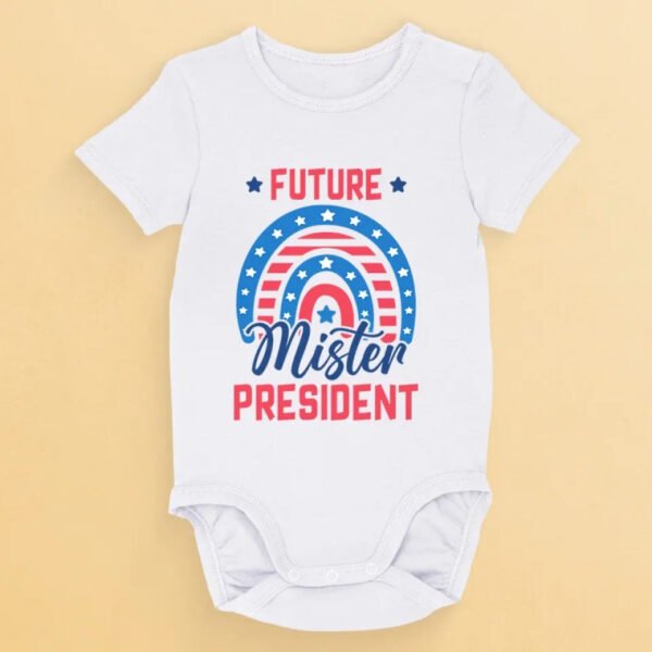 Future Mister President - US Elections Baby Onesie - Gift For Conservative Supporters. Baby Kids. Newborn Baby